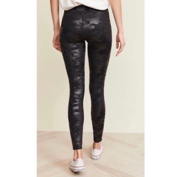 Spanx Faux Leather Camo Leggings - Picture 4 of 6